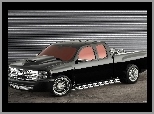 Tuning, Czarny, Chevrolet Silverado